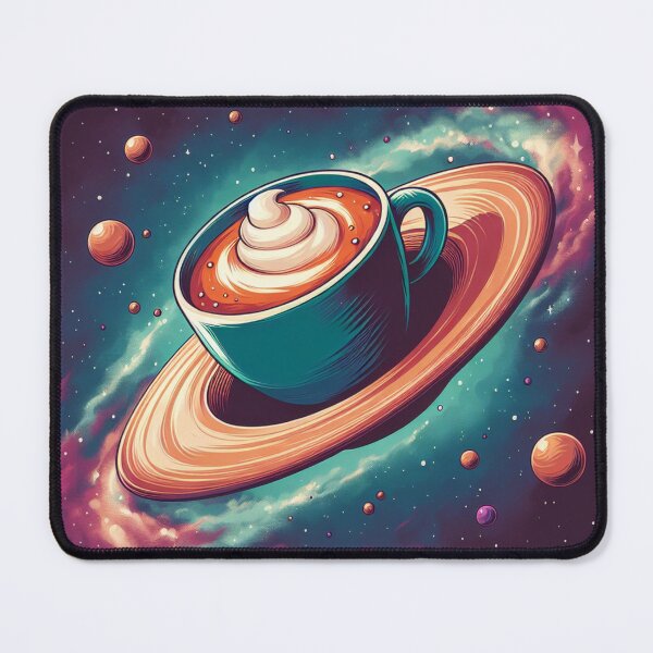 Item preview, latte coffee in space, a funny gift for every coffee lover designed and sold by DSoriaDesign.
