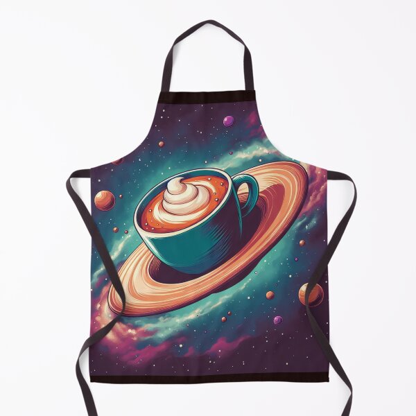 Item preview, latte coffee in space, a funny gift for every coffee lover designed and sold by DSoriaDesign.