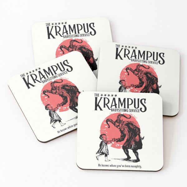 Item preview, The Krampus Babysitting Service designed and sold by humnoo.