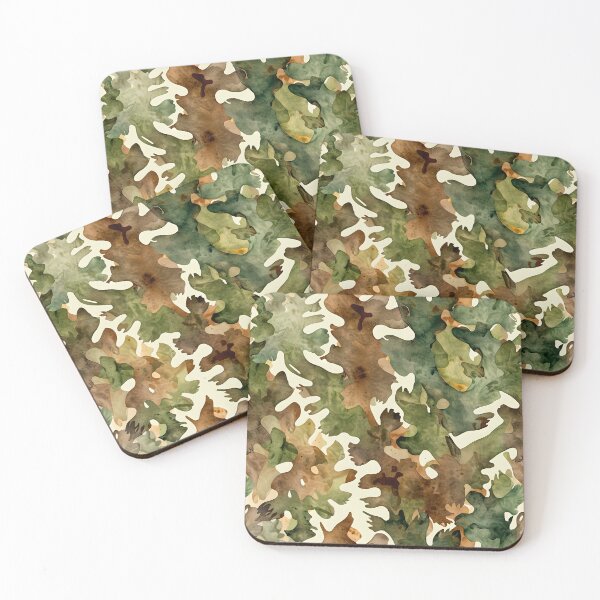 Item preview, Green & Brown Camouflage Pattern designed and sold by gjsart.