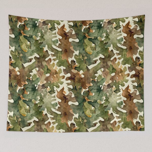 Item preview, Green & Brown Camouflage Pattern designed and sold by gjsart.