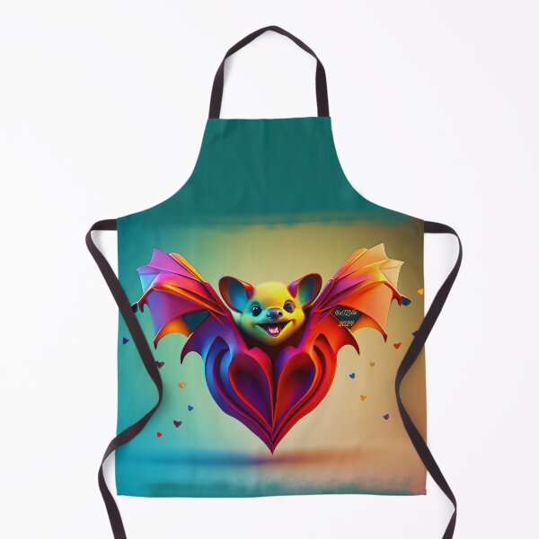 Item preview, Batzilla - Cute Hearts Bat designed and sold by batzilla.