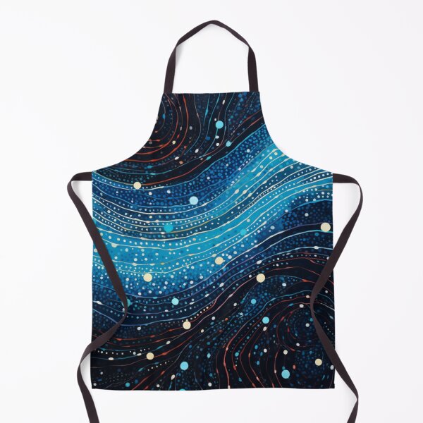 Item preview, Aboriginal Inspired Dot Art - With Water Stream designed and sold by GrinGalore.