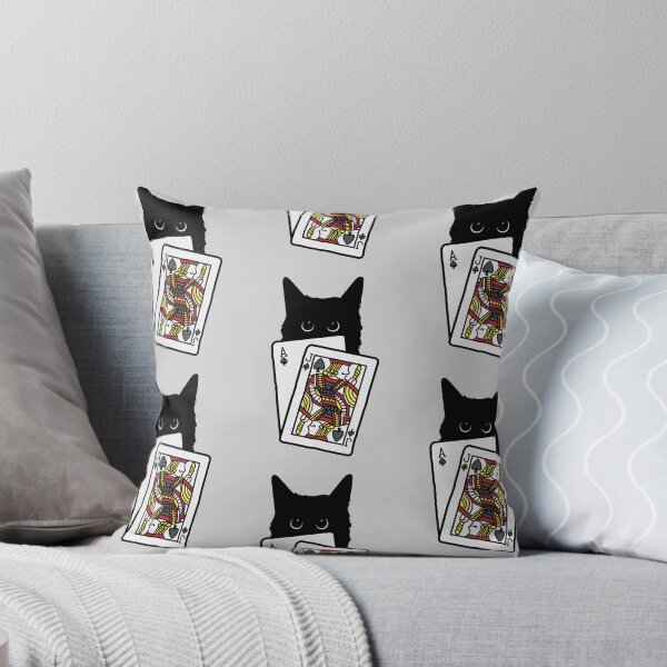 Item preview, Cat Loves Blackjack designed and sold by GoblinBoutique.