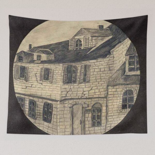 Item preview, Old House designed and sold by pinkyjainpan.