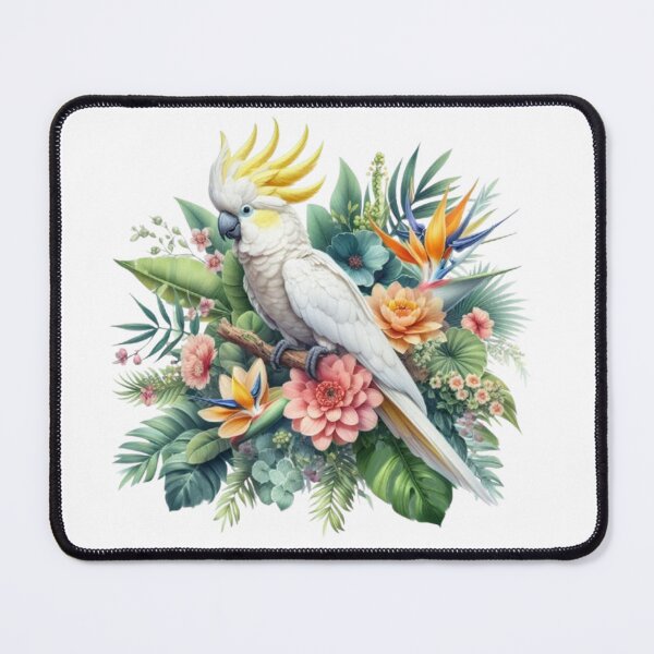 Item preview, a yellow-crested white cockatoo designed and sold by CHRIST5000.