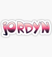 Jordyn Sticker