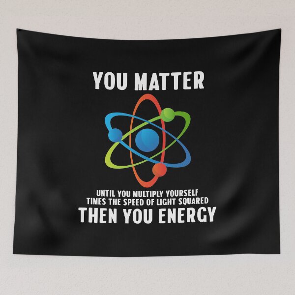 Item preview, You Matter Until You Multiply Yourself Funny Science Physics designed and sold by Rahjihan.