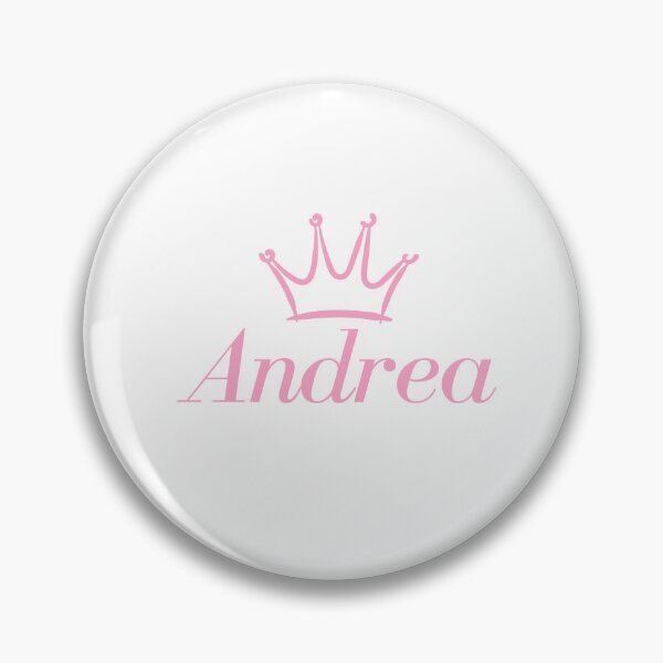 Item preview, "Andrea" princess name in elegant light pink  designed and sold by Rocky Designs.