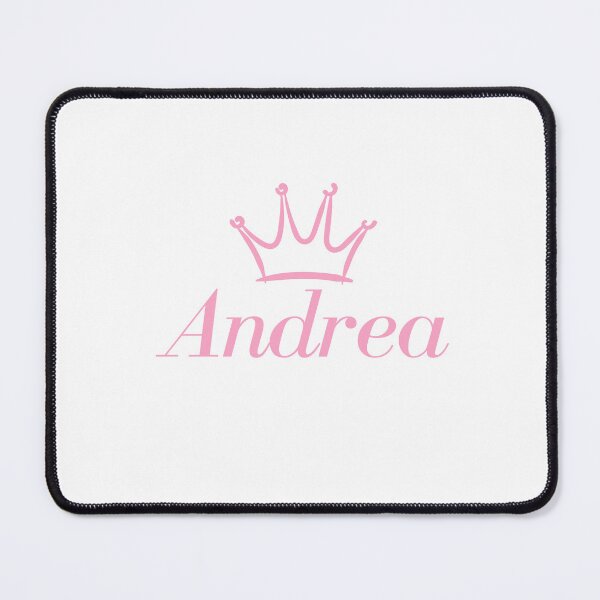 Item preview, "Andrea" princess name in elegant light pink  designed and sold by Rocky Designs.