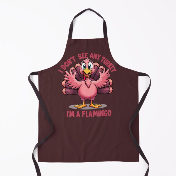 Item preview, i don't see any turkey ai'm a flamingo designed and sold by jkrphoto.