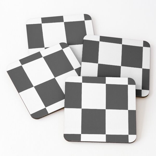Item preview, Black and white square check pattern for impact or effect. designed and sold by Brian Scantlebury.