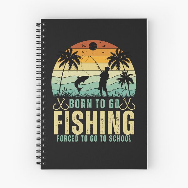 Item preview, Retro Born To Go Fishing designed and sold by AlienOccupation.