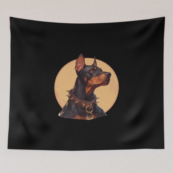 Item preview, Doberman Guarding dog designed and sold by SMARTKIT  DESIGNAGENCY.