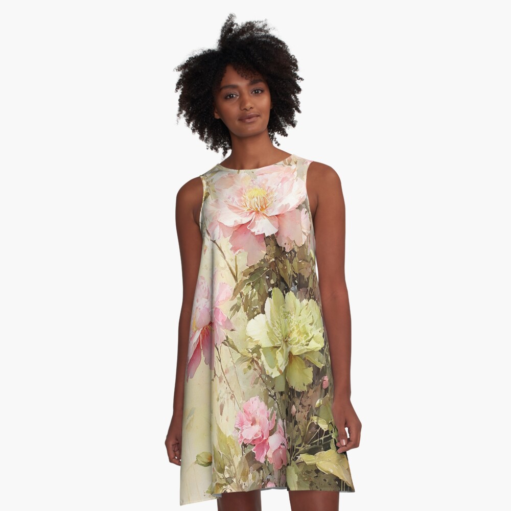 Item preview, A-Line Dress designed and sold by Varnachitra.