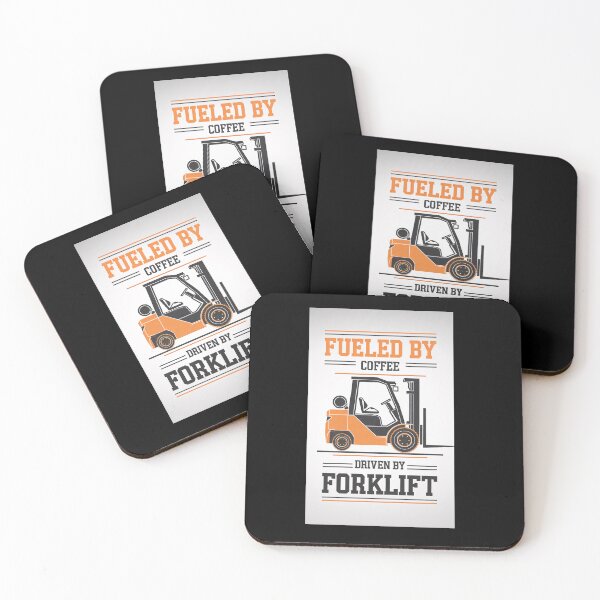Item preview, Fueled by Coffee, Driven by Forklift designed and sold by Dot1001.