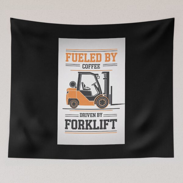 Item preview, Fueled by Coffee, Driven by Forklift designed and sold by Dot1001.