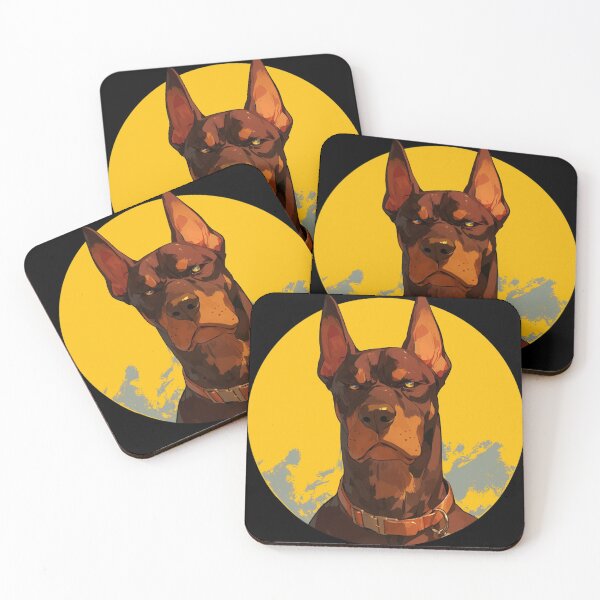 Item preview, Doberman Guarding dog designed and sold by SMARTKIT  DESIGNAGENCY.