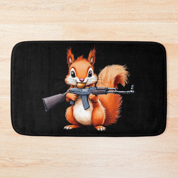 Item preview, Red Squirrel With big Gun | Funny Squirrel  designed and sold by TeeARTHY.