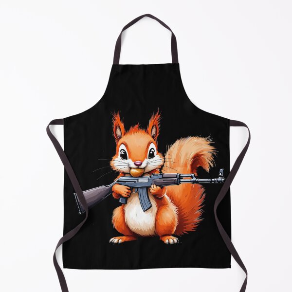 Item preview, Red Squirrel With big Gun | Funny Squirrel designed and sold by TeeARTHY.