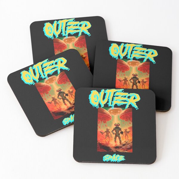Item preview, Aliens UFO Invading from Outer Space designed and sold by tshirtart2024.