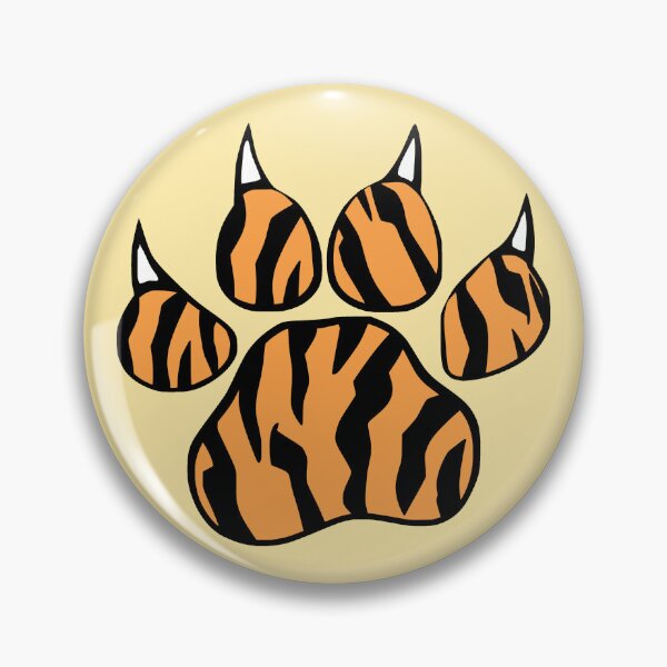 Item preview, Tiger Paw Print Drawing designed and sold by Almdrs.