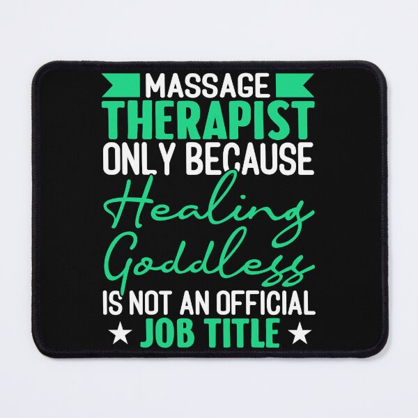 Item preview, Healing Goddess Is Not A Job Title, Massage Therapist designed and sold by Rahjihan.