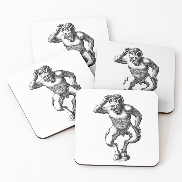 Item preview, Satyr Illustration, Faun Illustration  designed and sold by HawthorneFlame.