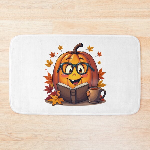 Item preview, pumpkin reading a book designed and sold by jkrphoto.