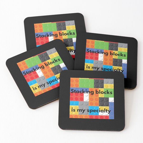 Item preview, Stacking blocks is my specialty designed and sold by MegiSmile.