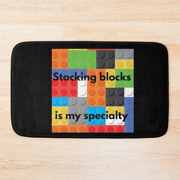 Item preview, Stacking blocks is my specialty designed and sold by MegiSmile.