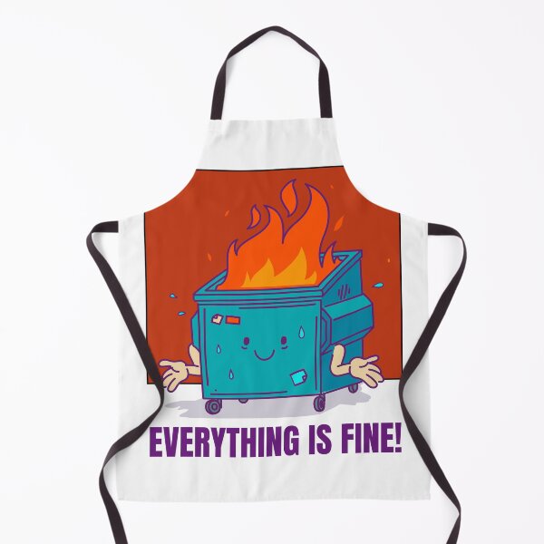 Item preview, EVERYTHING IF FINE! T-SHIRT designed and sold by PurifiedART.