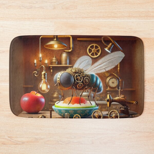 Item preview, Steampunk Fruit Fly designed and sold by Sillytoe.