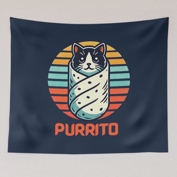 Item preview, Purrito  designed and sold by Opalook.