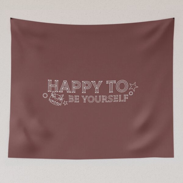 Item preview, Happy to be yourself designed and sold by Tori-Rori.