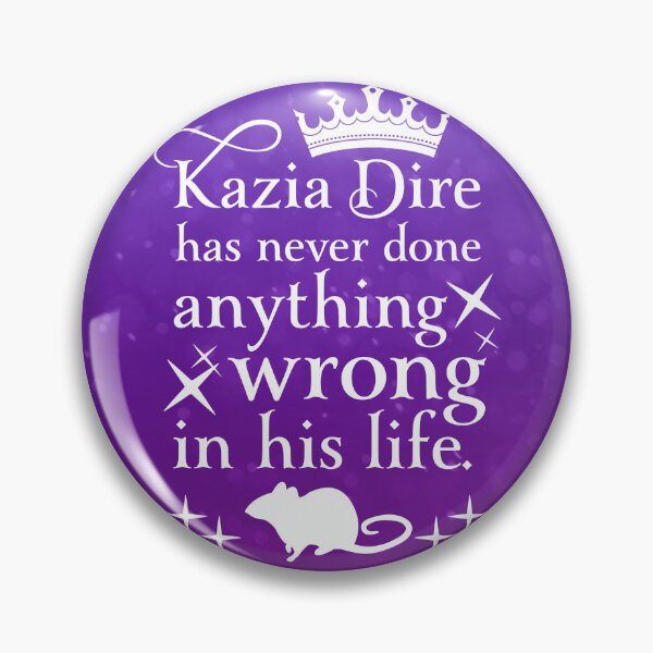 Item preview, Kazia Dire Fact designed and sold by tavialark.