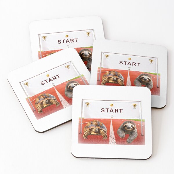 Item preview, Tortoise And Sloth Race designed and sold by KVB Design.