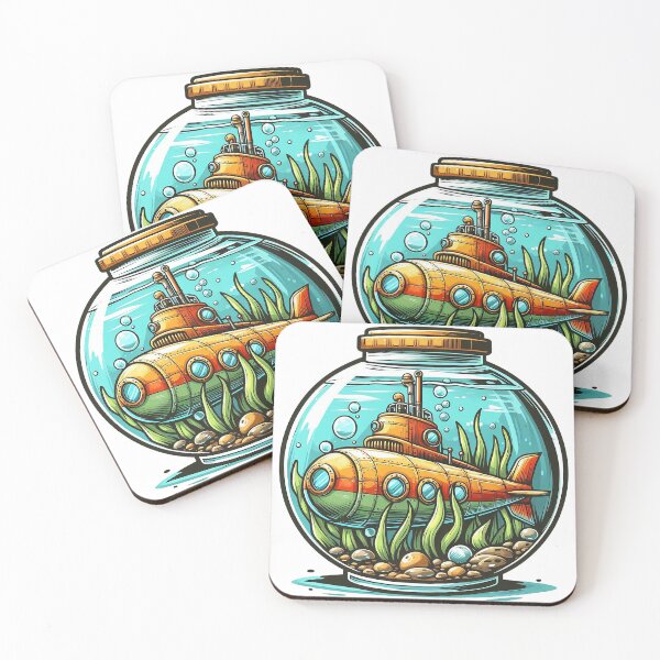 Item preview, Submarine inside a fish bowl designed and sold by Silbays.
