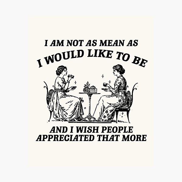 Item preview, i am not as mean as i would like to be shirt, Retro Cartoon T Shirt, Weird T Shirt, Meme T Shirt, Weirdcore designed and sold by samidsou.