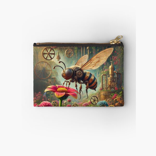 Item preview, Steampunk Furrow Bee designed and sold by Sillytoe.