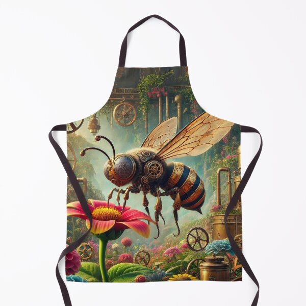 Item preview, Steampunk Furrow Bee designed and sold by Sillytoe.