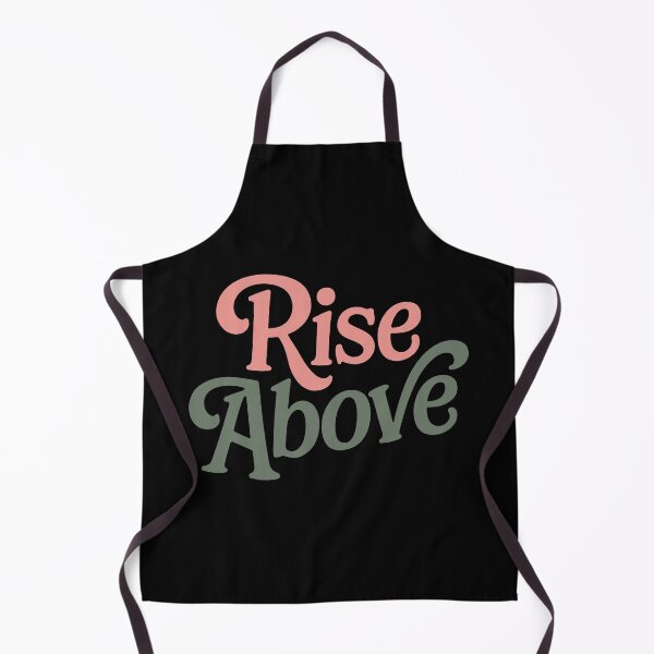 Item preview, Rise Above Challenges Motivational Quote designed and sold by ThreeftlyPicks.