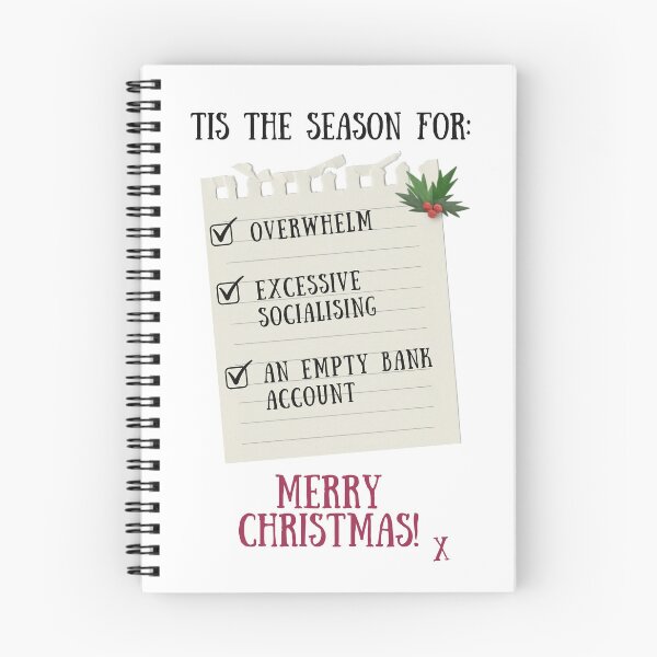 Item preview, Funny Christmas wishes or grumpy introverts designed and sold by RebeccaHandy.