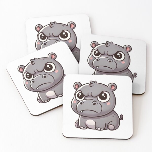 Item preview, Angry Moo Deng Cartoon designed and sold by Zeverett.