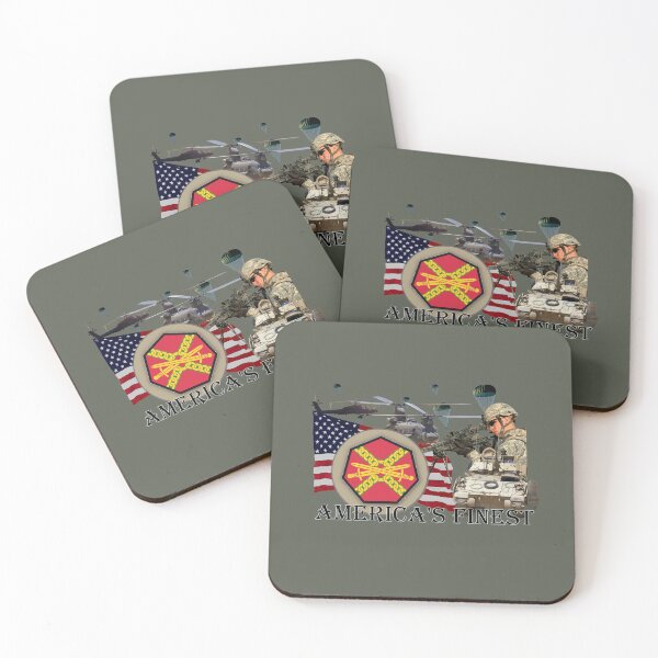 Item preview, US ARMY battalions divisions regiments installions base hq collection   FIND YOURS designed and sold by THE AMERICAN TEEVANGELIST.