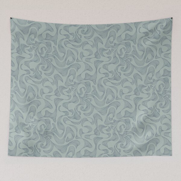 Item preview, Wavy line art - AA0082A designed and sold by LionsHut.