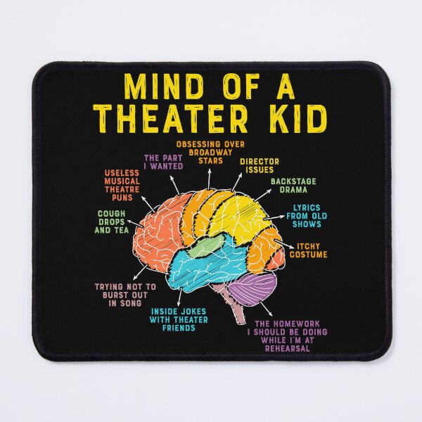 Item preview, Mind Of A Theater Kid Musical Theatre Actor Actress designed and sold by Rahjihan.