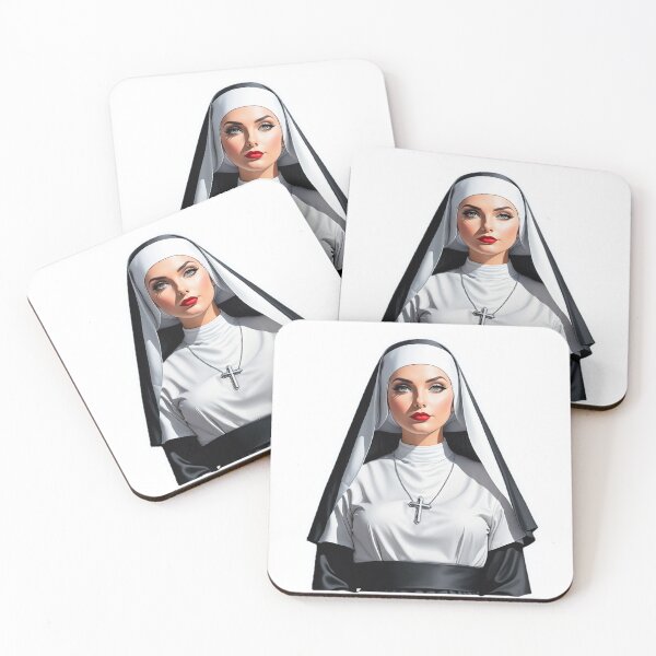 Item preview, Catholic Nun designed and sold by Bunmigraphics .