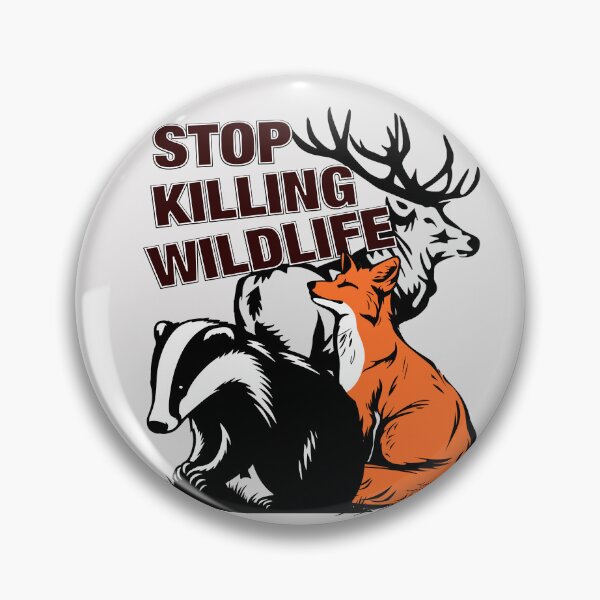 Item preview, STOP KILLING WILDLIFE designed and sold by Paparaw.