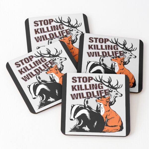 Item preview, STOP KILLING WILDLIFE designed and sold by Paparaw.